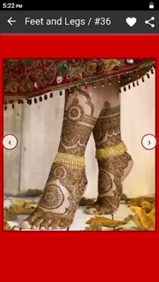 Mehndi Designs android App screenshot 4