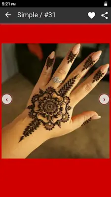 Mehndi Designs android App screenshot 6